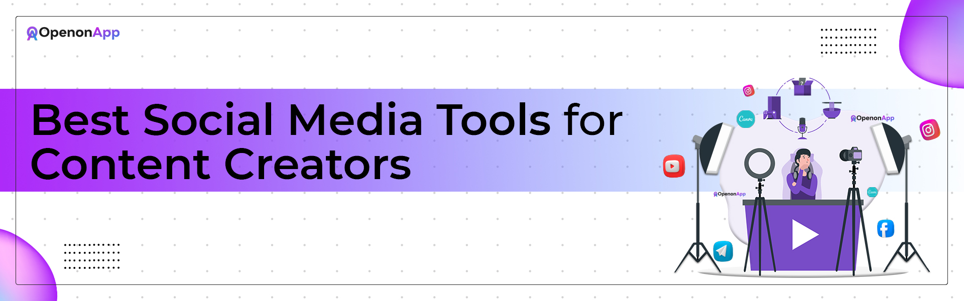 social media tools for content creators